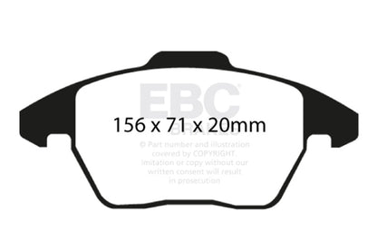 EBC Disc Brake Pad Set DP41517R Photo - Primary