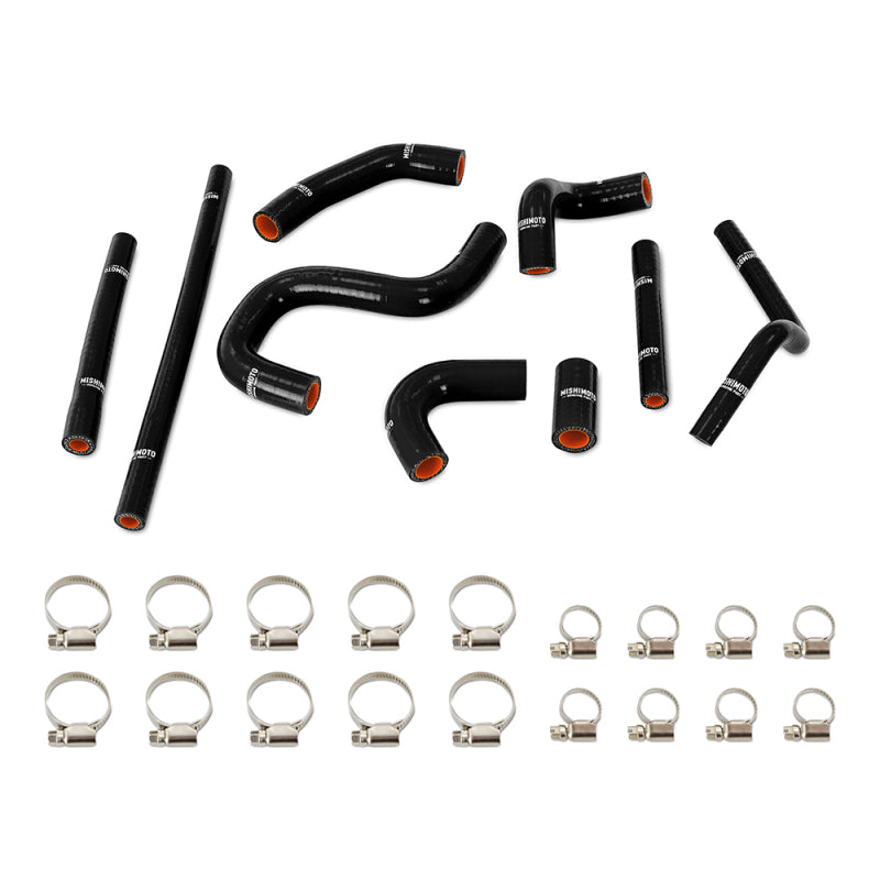 Mishimoto 96-02 Toyota 4Runner 3.4L (w/ Rear Heater) Silicone Heater Hose Kit - Black MMHOSE-4RUN34-96HHRBK MMHOSE-4RUN34-96HHRBK Photo - Primary