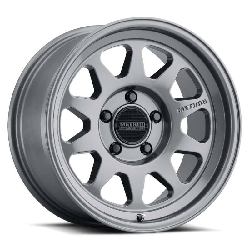 Method Wheels Method MR316 20x10 -18mm Offset 8x6.5 130.81mm CB Gloss Titanium Wheel MR31621080818N MR31621080818N Photo - Primary