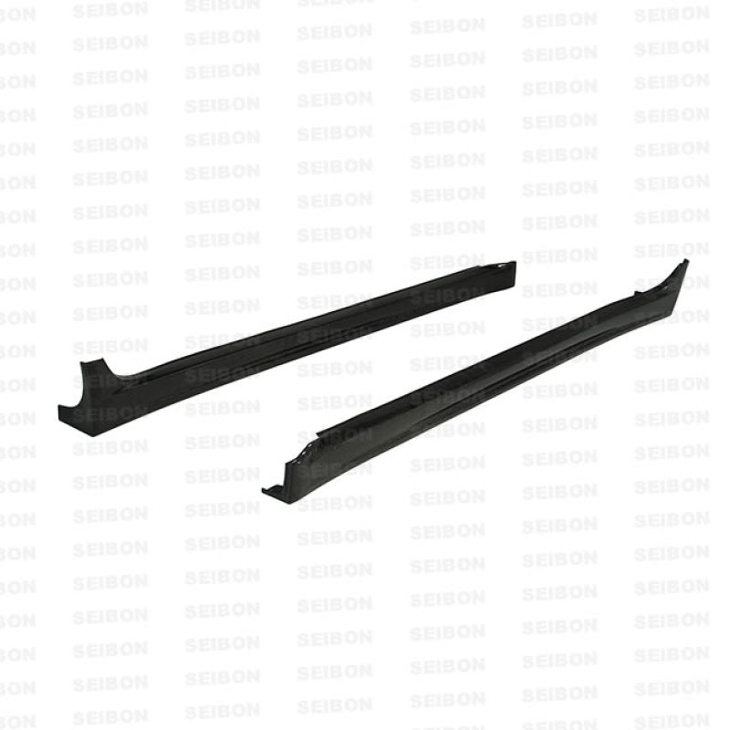 Seibon 08-10 Mitsubishi Evo X Carbon Fiber Side Skirts SS0809MITEVOX-VR Photo - Primary