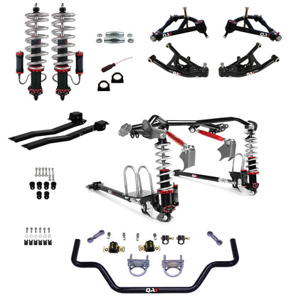 QA1 67-69 GM F-Body Level 3 Full Vehicle Drag Kit w/ Shocks DK43-GMF1