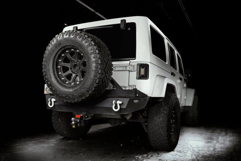 ORACLE Lighting Oracle 07-17 Jeep Wrangler JK Flush Mount LED Tail Lights - Tinted 5891-504-T 5891-504-T Photo - lifestyle view