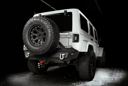 ORACLE Lighting Oracle 07-17 Jeep Wrangler JK Flush Mount LED Tail Lights - Tinted 5891-504-T 5891-504-T Photo - lifestyle view