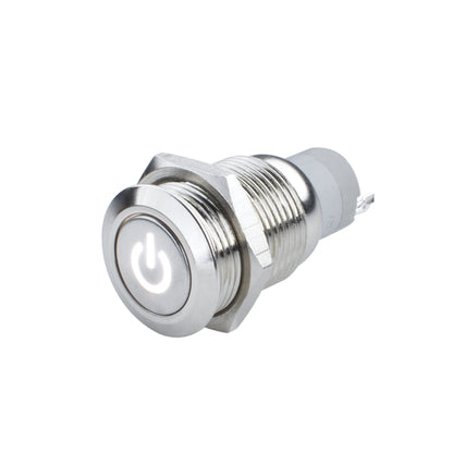 ORACLE Lighting Oracle Power Symbol On/Off Flush Mount LED Switch - White 2057-001 2057-001 Photo - Primary