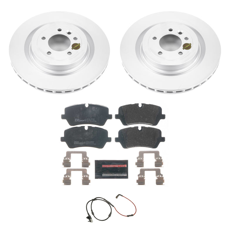 Power Stop 13-18 Land Rover Range Rover Rear Euro-Stop Brake Kit ESK7089 ESK7089 Photo - Primary