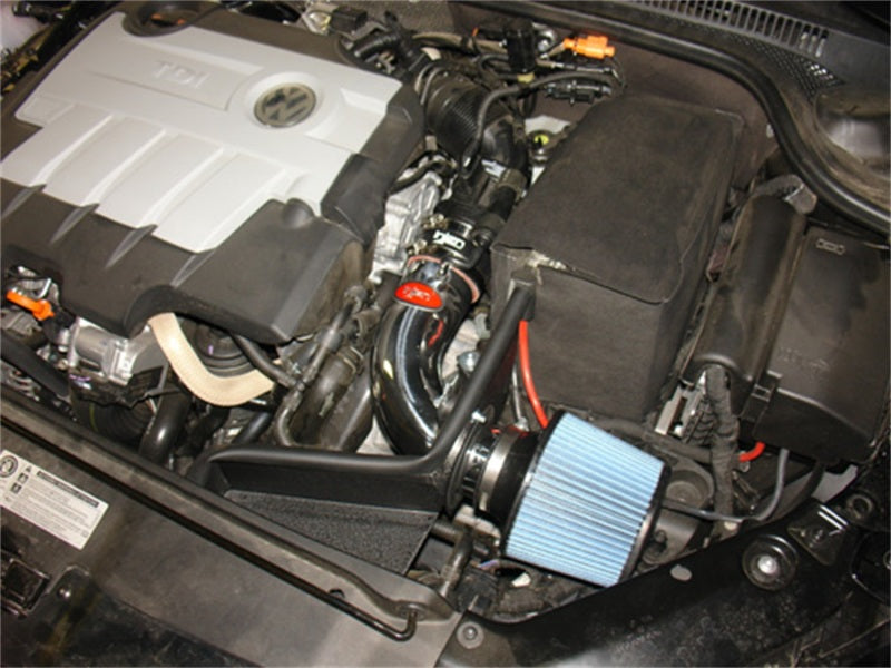 Injen Black Tuned Air Intake, VW 10-11 Golf/12-14 Beetle 2.0L Turbo Diesel SP3009BLK Photo - Mounted