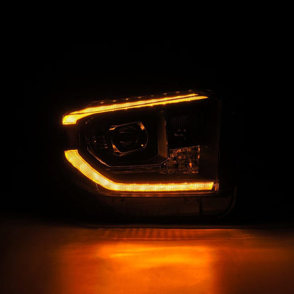 AlphaRex 14-21 Toyota Tundra LUXX-Series LED Proj Headlights Blk w/Actv Light & Seq. Sig + DRL 880835 880835 User 3