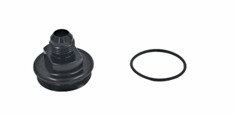 Fuelab Replacement Filter Cap -10AN Inlet - Black 108020102-7 108020102-7 User 1