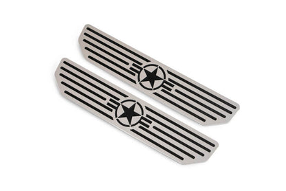 DV8 Offroad 2018-2019 Jeep Gladiator JL Rear Sill Plates D-JL-180014-STR4 D-JL-180014-STR4 Photo - Unmounted