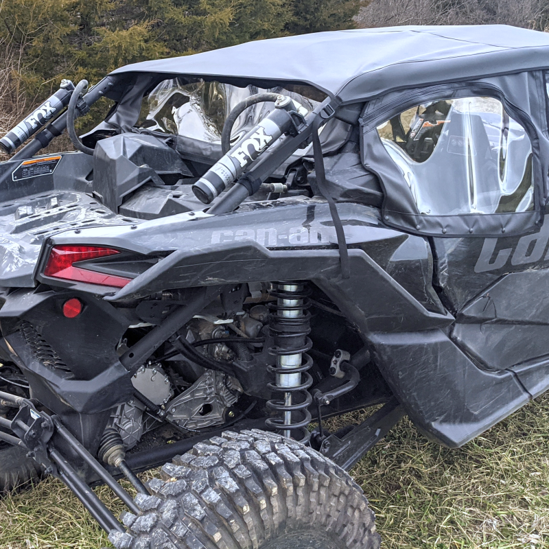 Seizmik 17-23 Can Am Maverick X3 MAX/ Turbo MAX / Turbo MAX R/RR/ XDS MAX/ XRS MAX Soft Door Kit 51-20994 51-20994 Photo - Primary