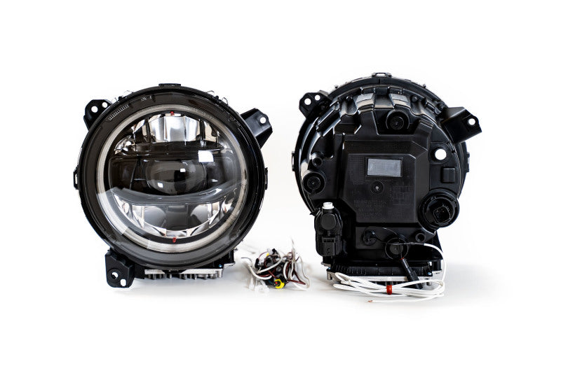 DV8 Offroad 18-22 Jeep Gladiator Wrangler LED Projector Headlights HLCJL-02 HLCJL-02 Photo - Primary