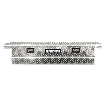 Tradesman Aluminum Single Lid Cross Bed Truck Tool Box (70in.) - Brite 9100LPT 9100LPT User 1