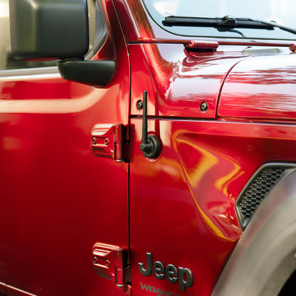 BuiltRight Industries 17-23 Jeep Wrangler / 17-23 Jeep Gladiator Perfect-Fit Stubby Antenna 110036 110036 Photo - Unmounted