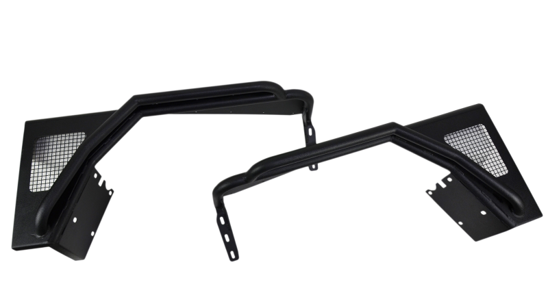 Fishbone Offroad 97-06 Jeep Wrangler TJ Steel Tube Fenders Front 3In Flare - Blk Textured Powdercoat FB23029F FB23029F Photo - Primary