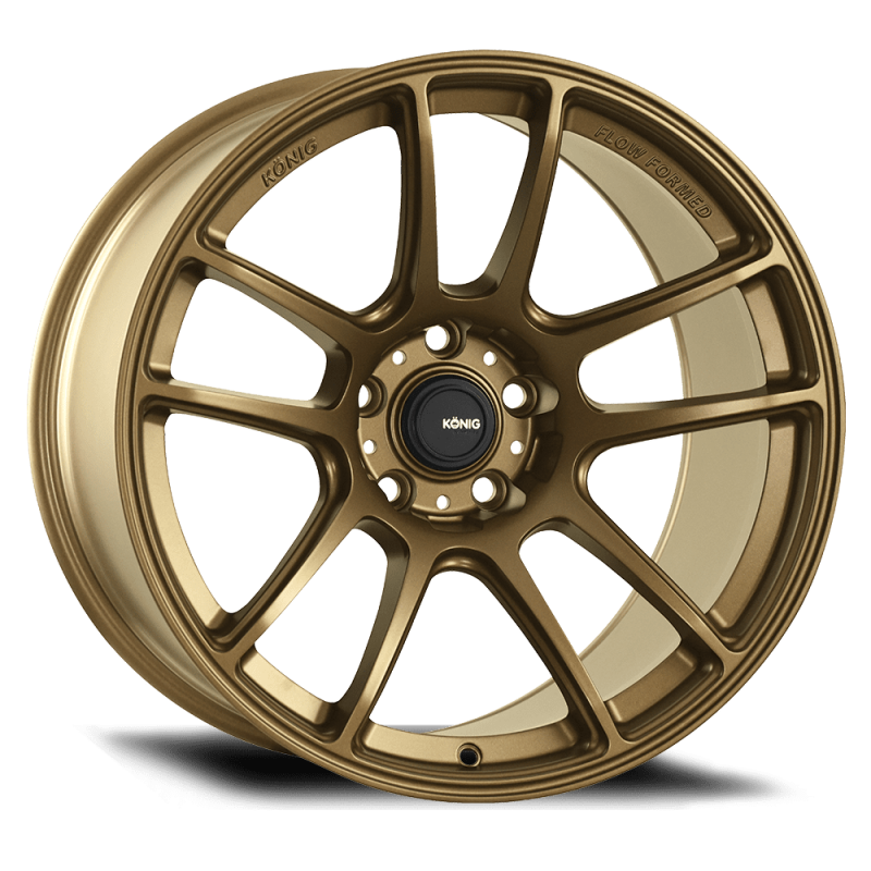Konig Heliogram 18X8.5 5X112 ET42 Matte Bronze Knurled Bead Flow Formed HL88512428 HL88512428 User 1