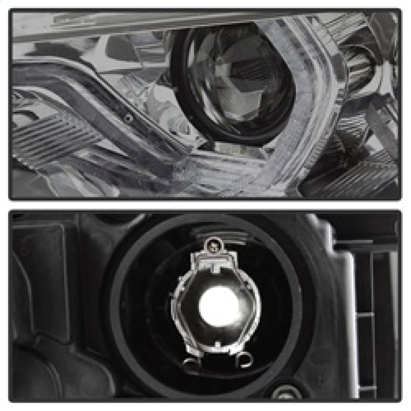 Spyder 12-14 BMW F30 3 Series 4DR Projector Headlights - LED DRL - Smoke (PRO-YD-BMWF3012-DRL-SM) 5084361 5084361 Photo - Unmounted