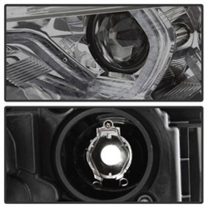 Spyder 12-14 BMW F30 3 Series 4DR Projector Headlights - LED DRL - Smoke (PRO-YD-BMWF3012-DRL-SM) 5084361 5084361 Photo - Unmounted