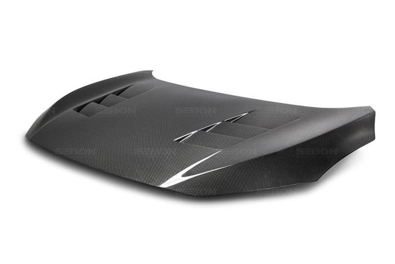 Seibon 2016-2018 Honda Civic Coupe/Sedan/Hatchback TS-Style Carbon Fiber Hood HD16HDCV-TS HD16HDCV-TS Photo - Primary