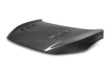 Seibon 2016-2018 Honda Civic Coupe/Sedan/Hatchback TS-Style Carbon Fiber Hood HD16HDCV-TS HD16HDCV-TS Photo - Primary