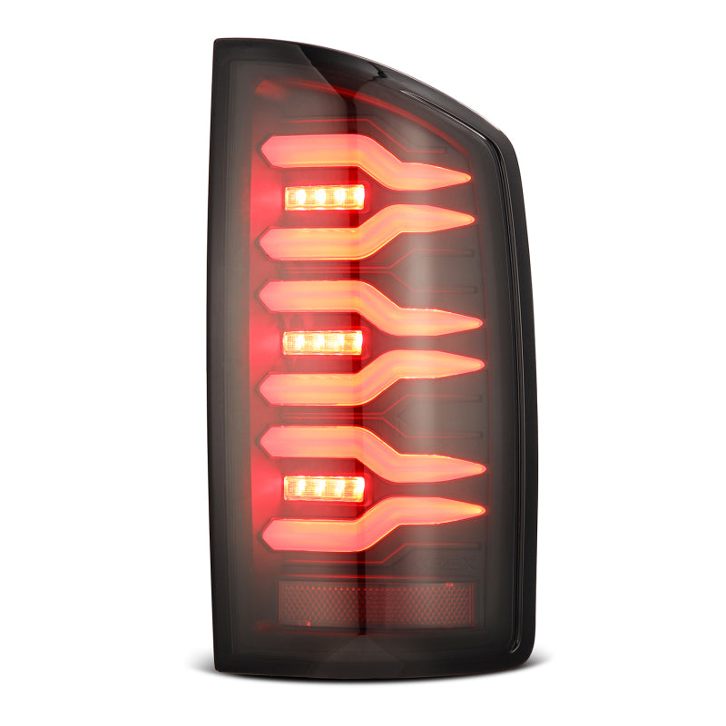 AlphaRex 02-06 Dodge Ram 1500/03-06 Dodge Ram 2500+3500 Luxx-Series LED Tail Lights (Pair) Black 641010 641010 User 2