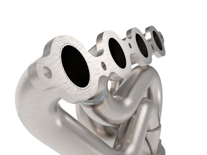 aFe Twisted 1-3/4in 304SS Shorty Header 16-21 Chevy Camaro SS 6.2L V8 48-34144 48-34144 Photo - Close Up