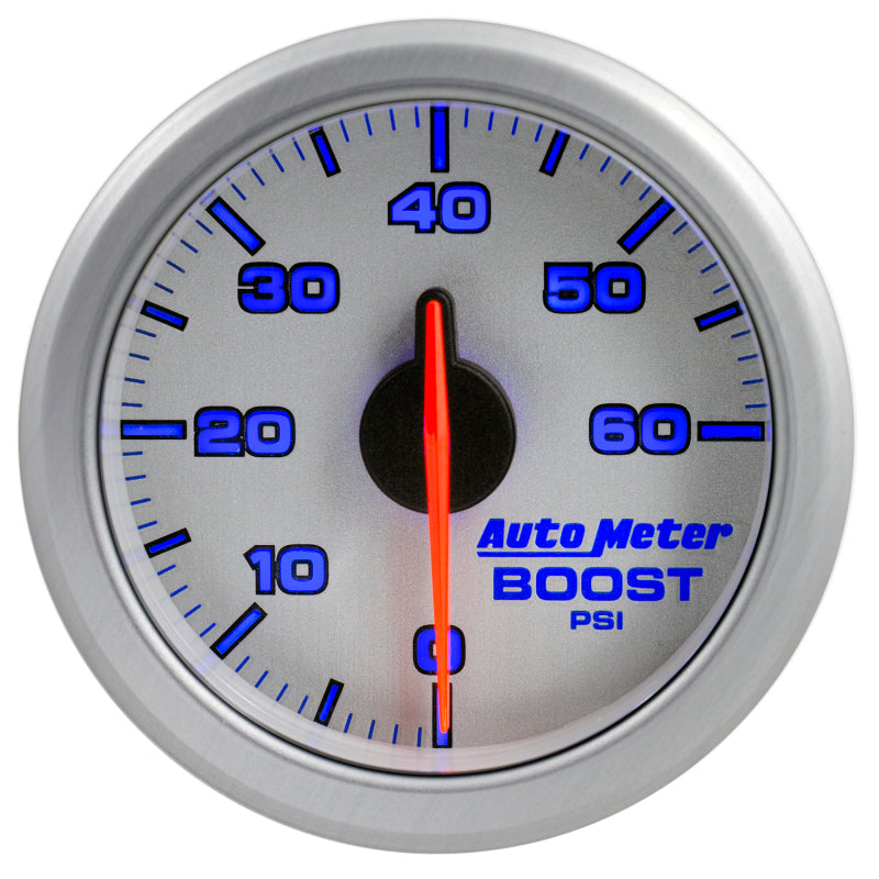 Autometer 2-1/16" Boost, 0-60 Psi, Airdrive, Silver 9160-UL User 6