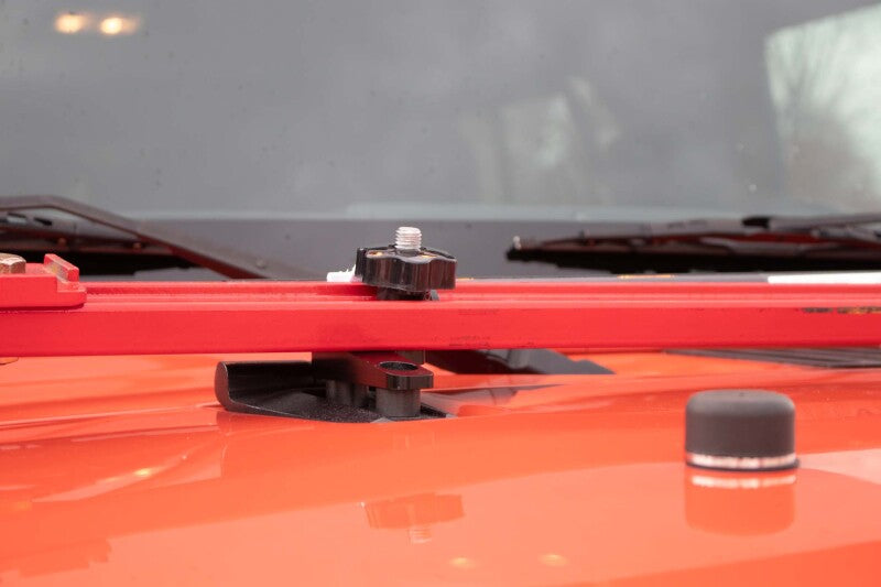 Fishbone Offroad Hood Mounted Hi-Lift Jack Mount JK/JL/JT FB31317 FB31317 Photo - lifestyle view