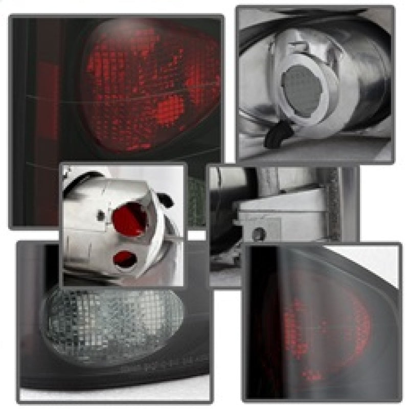 Spyder Chevy S10 94-04/Isuzu Hombre 96-00 Euro Tail Lights Blk Smke ALT-YD-CS1094-BSM 5078049 5078049 Photo - Unmounted