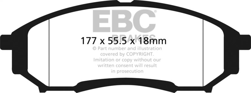 EBC Disc Brake Pad Set DP61778 Photo - Primary