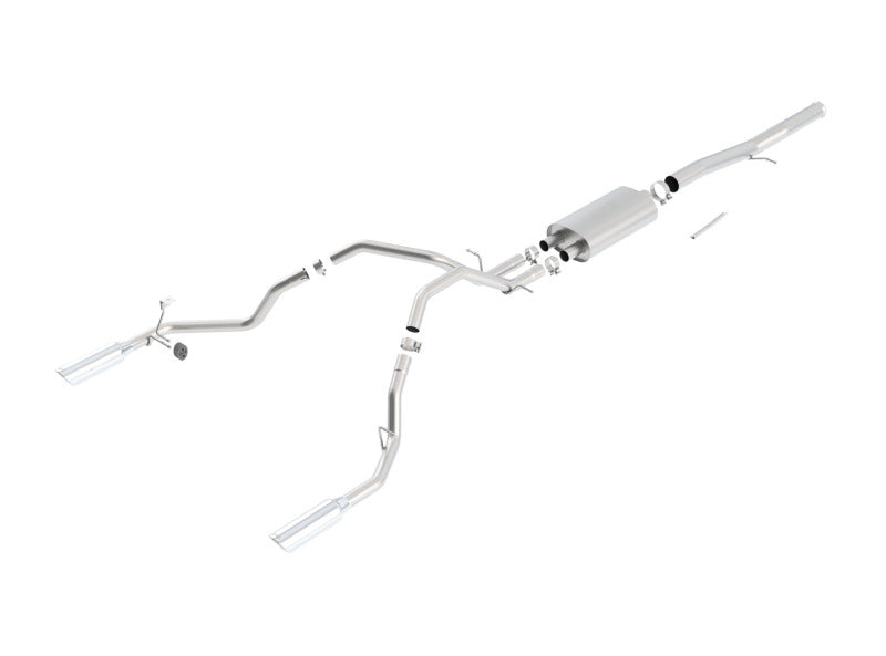 Borla 11 Chevrolet Silverado 1500LT/LTZ / GMC Sierra 1500 SLE/SLT S-Type SS Catback Exhaust 140437 140437 Photo - Primary
