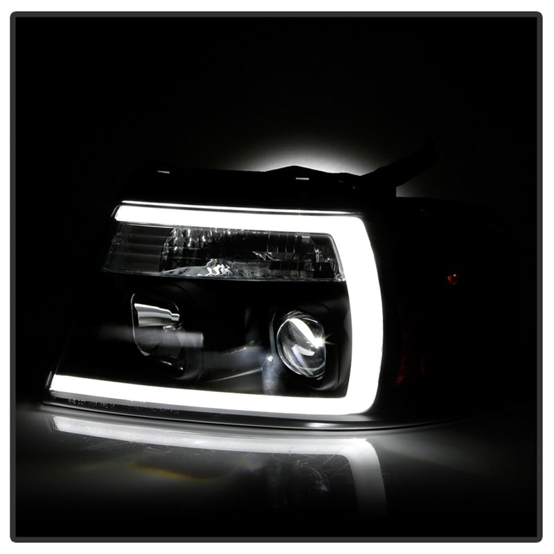 Spyder Ford F-150 04-08 High-Power LED Headlights - Black PRO-YD-FF15004PL-BK 5088161 5088161 Photo - Unmounted