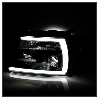 Spyder Ford F-150 04-08 High-Power LED Headlights - Black PRO-YD-FF15004PL-BK 5088161 5088161 Photo - Unmounted
