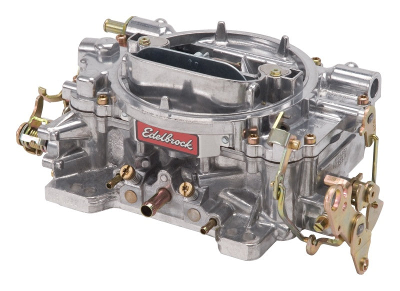 Edelbrock RECONDITIONED CARB #1405, 1 7/8" x 3"  Steel Collector w/ 7-8" Long 9905 Photo - Unmounted