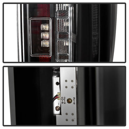 Spyder 17-18 Ford F-250 SD (w/Blind Spot Sensor) LED Tail Lights - Blk (ALT-YD-FS17BS-LED-BK) 5085610 5085610 Photo - Unmounted