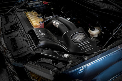 aFe Momentum XP Pro DRY S Cold Air Intake System w/ Black Aluminum Intake Tubes 50-30024D 50-30024D Photo - Mounted