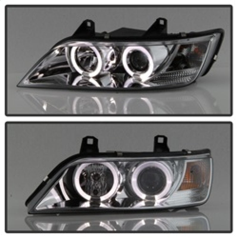 Spyder BMW Z3 96-02 Projector Headlights LED Halo Chrome High H1 Low H1 PRO-YD-BMWZ396-HL-C 5009098 5009098 Photo - Unmounted