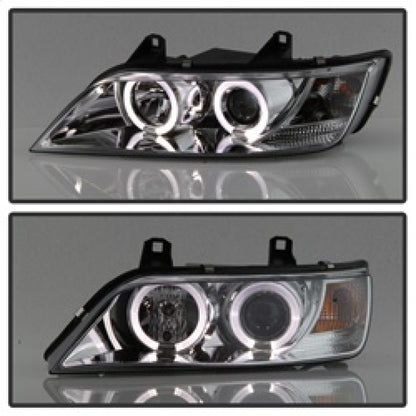 Spyder BMW Z3 96-02 Projector Headlights LED Halo Chrome High H1 Low H1 PRO-YD-BMWZ396-HL-C 5009098 5009098 Photo - Unmounted