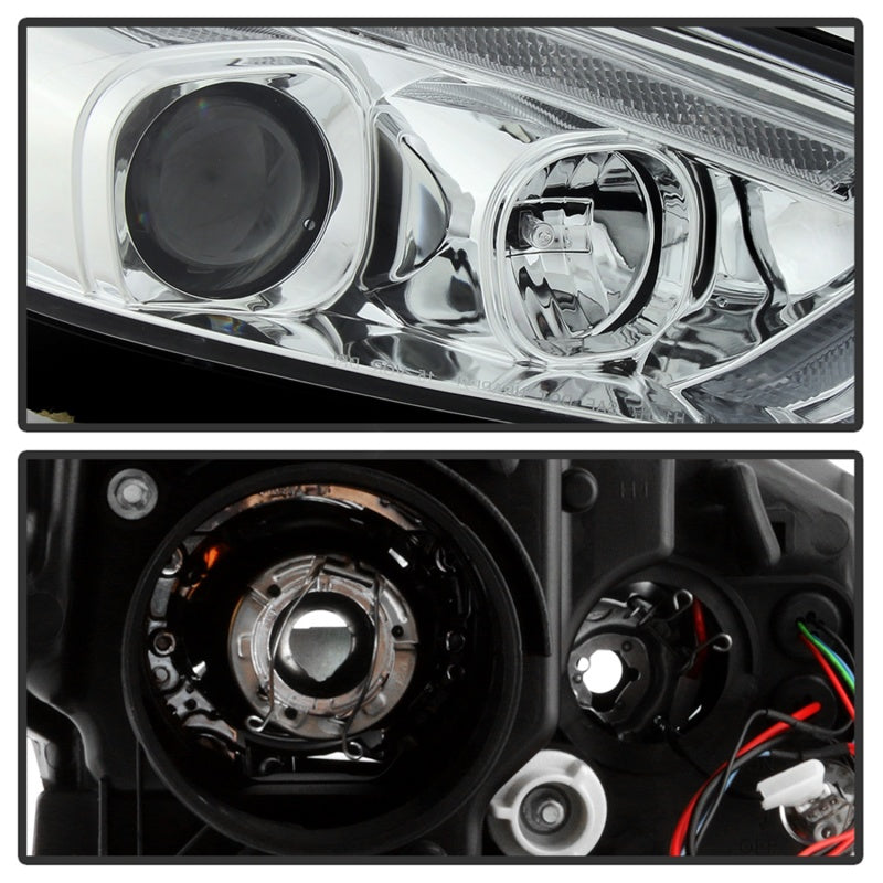 Spyder 15-18 Ford Focus Projector Headlights - Seq Turn Light Bar - Chrome PRO-YD-FF15-LBSEQ-C 5086457 5086457 Photo - Unmounted