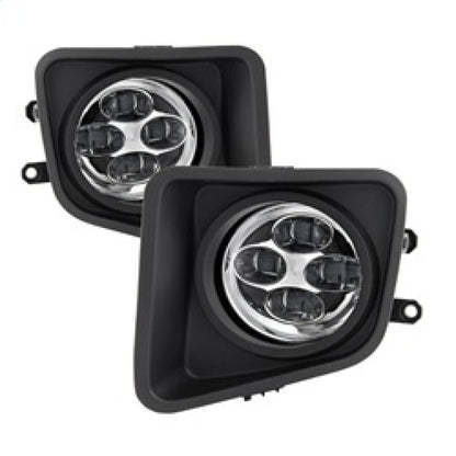 Spyder Toyota Tundra 2014-2016 Daytime DRL LED Running Fog Lights w/Switch Clear FL-DRL-TTU14-C 9031540 9031540 Photo - Primary