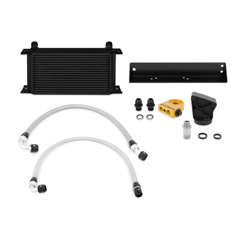Mishimoto Thermostatic Oil Cooler Kit - Black 10-12 Hyundai Genesis Coupe 3.8L MMOC-GEN6-10TBK Photo - Primary