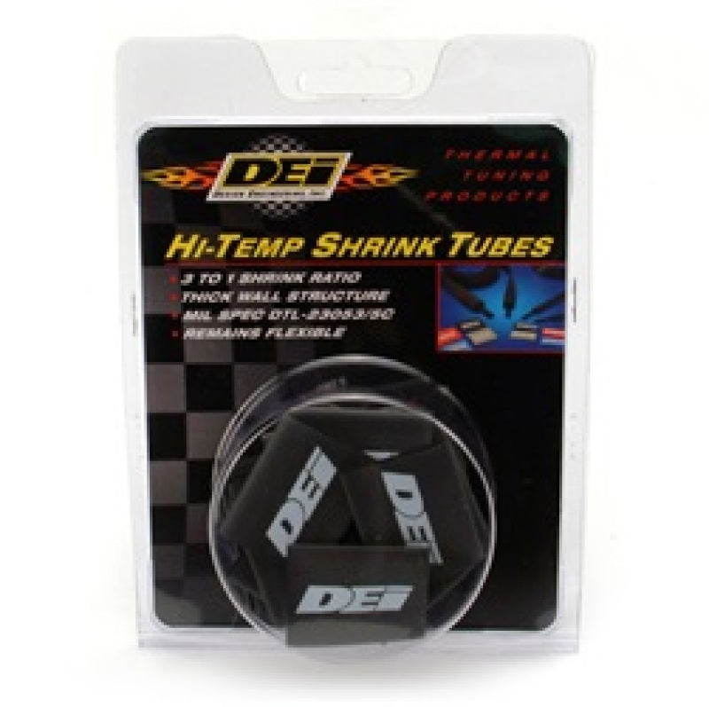 DEI Hi-Temp Shrink Tube 12mm x 1.5in - Black 10811 10811 Photo - in package