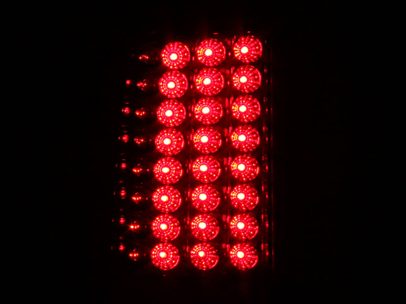 Anzo 2008-2015 Ford F-250 LED Taillights Red/Clear 311050 Photo - Unmounted