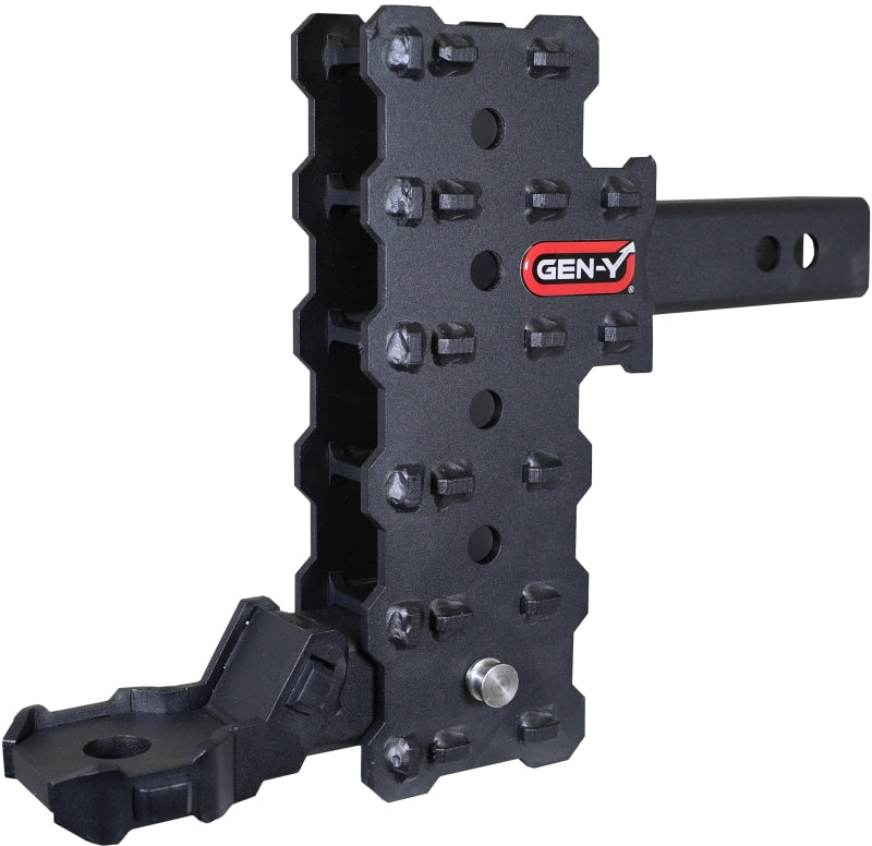 GEN-Y Hitch Gen-Y Phantom-X 2in Hollow Shank 7in Offset Drop 700lb TW 7K Hitch w/GH-13051X Platinum Ball Mount GH-13155X GH-13155X Photo - Primary