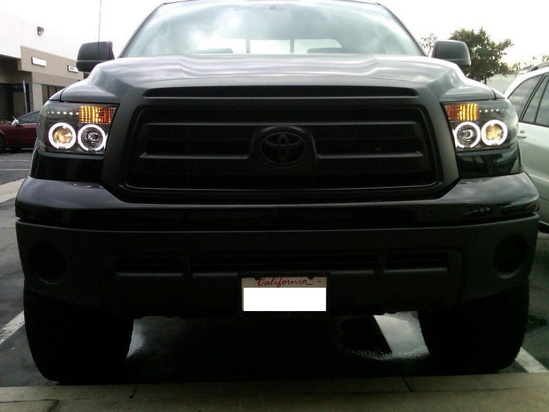 Spyder Toyota Tundra 07-13 Projector Headlights CCFL Halo LED Blk PRO-YD-TTU07-CCFL-BK 5030306 5030306 User 1