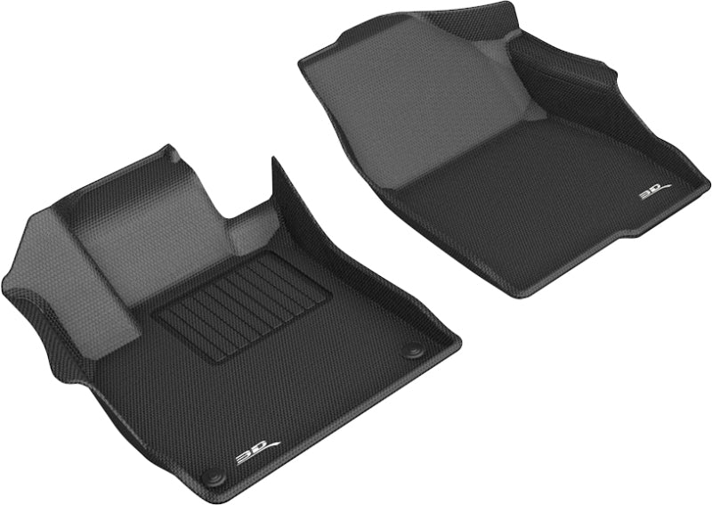 3D MAXpider 2018-2020 Honda Accord Kagu 1st Row Floormat - Black L1HD09811509 L1HD09811509 Photo - Unmounted