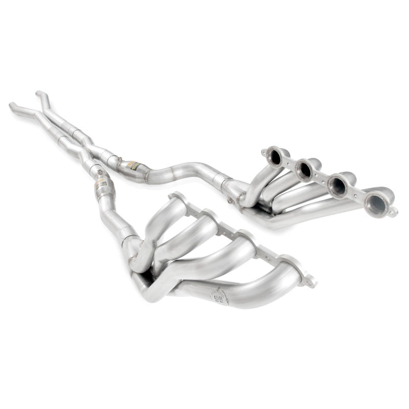 Stainless Works 2009-15 Cadillac CTS-V Headers 2in Primaries High-Flow Cats 3in Leads X-Pipe Factory CTSV9HCAT CTSV9HCAT Photo - Primary