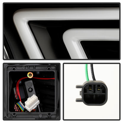 SPYDER 11-13 Dodge Durango (HID Model Only) Projector Headlights - Black PRO-YD-DDU11HIDSI-BK 5088680 5088680 User 4
