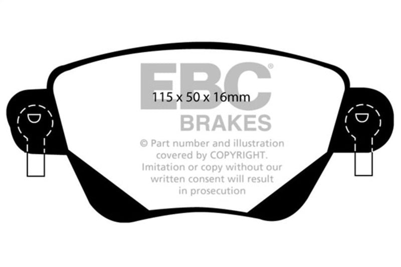EBC Disc Brake Pad Set DP31350C Photo - Primary