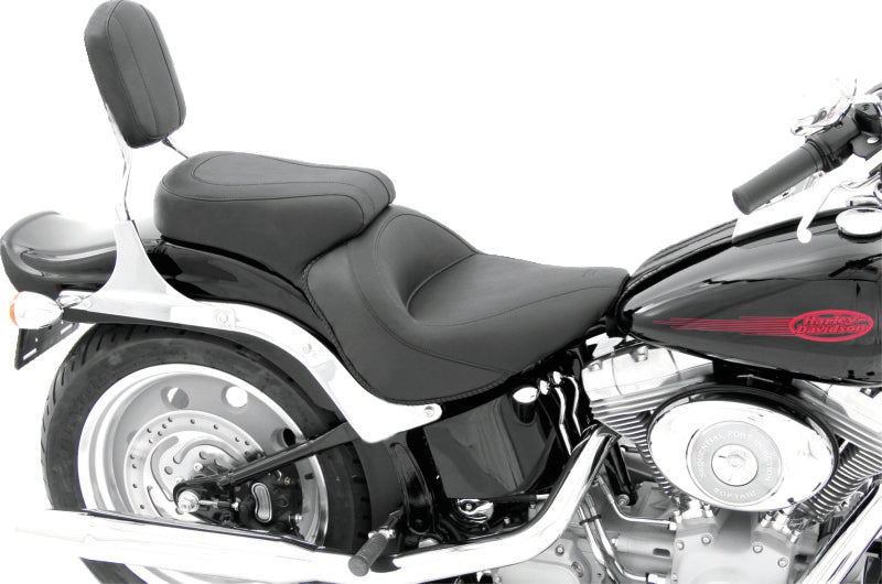 Mustang Motorcycle Mustang 06-17 Harley Softail Wide Tire (200mm) Standard Touring 1PC Seat - Black 76400 76400 User 1