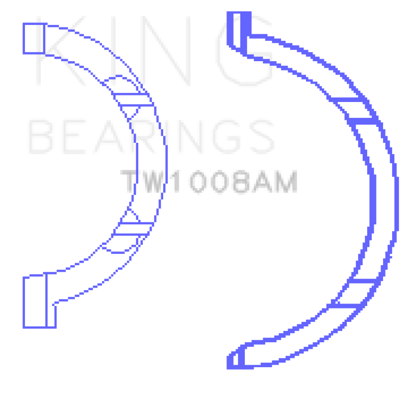 King Engine Bearings King Nissan QR25DE DOHC 16 Valve Thrust Washer Set TW1008AM TW1008AM Photo - Primary